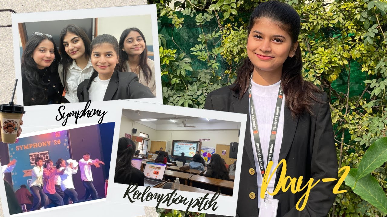Symphony JDMC College Fest ! Day -2 ! Redemption pitch |Delhi University | #collegefest 