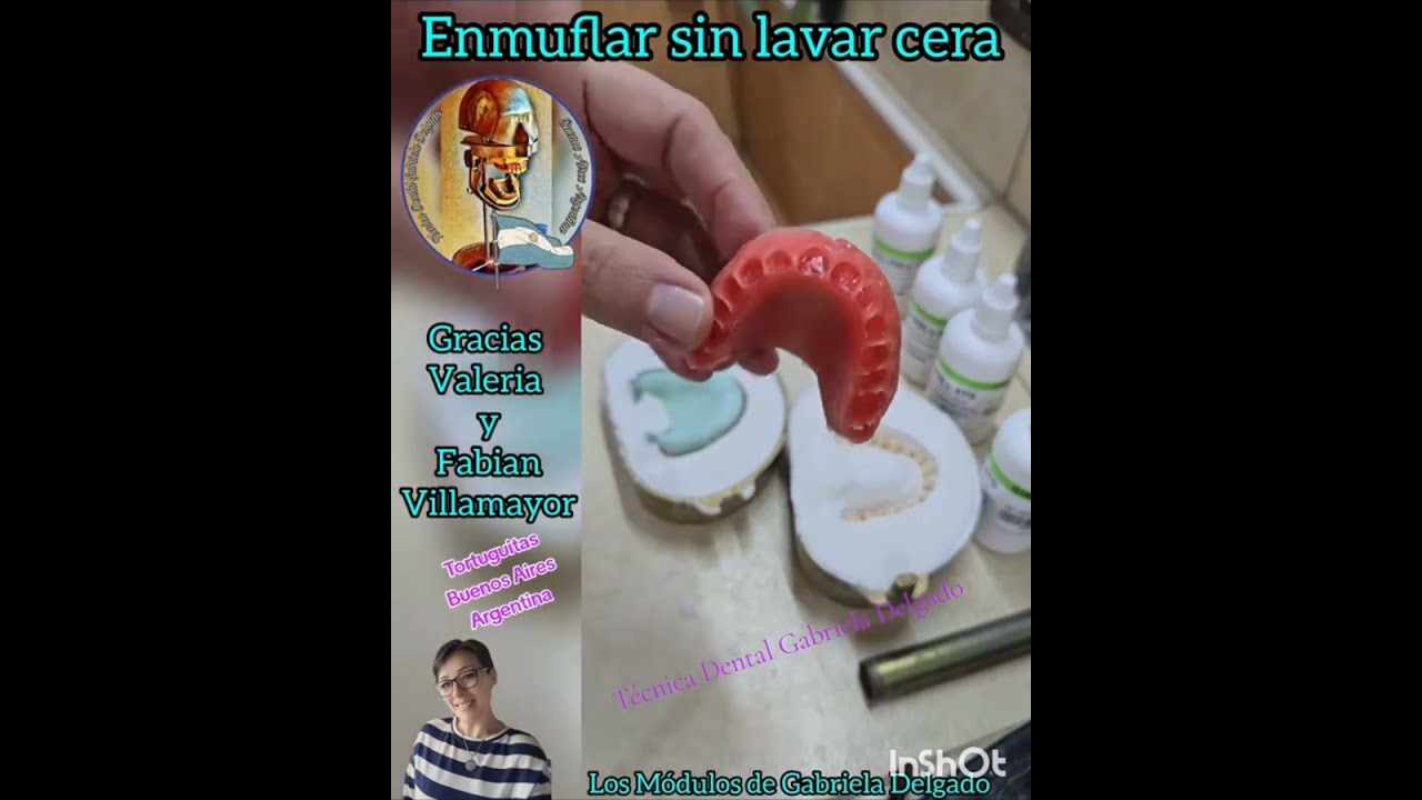 Paso a paso de caracterizado en mufla sin siliconas..