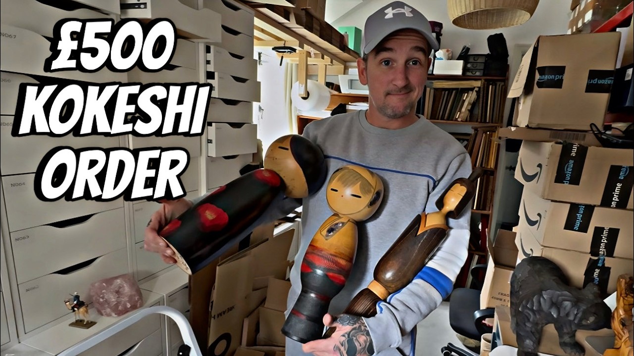Nice start to the week with a £500 Kokeshi order