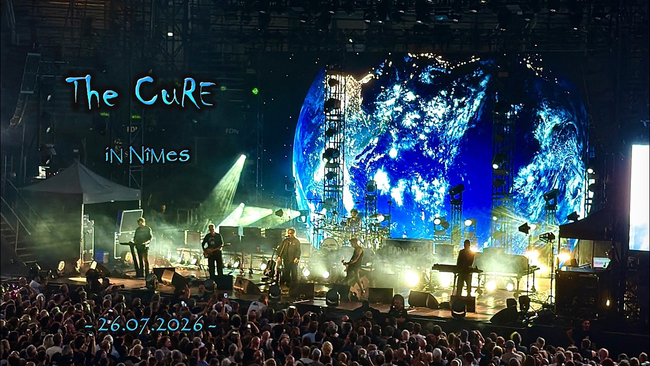 The CuRE @ N&icirc;Mes / Les Ar&egrave;Nes / Night ThrEe - 26.07.2026 (...4k Full ShoW...)