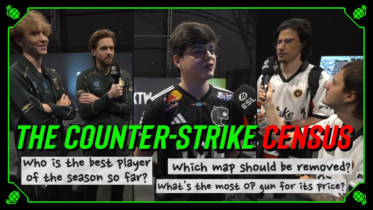 Мы задали 30 профи САМЫЕ важные вопросы по CS2 &mdash; Перепись Counter-Strike