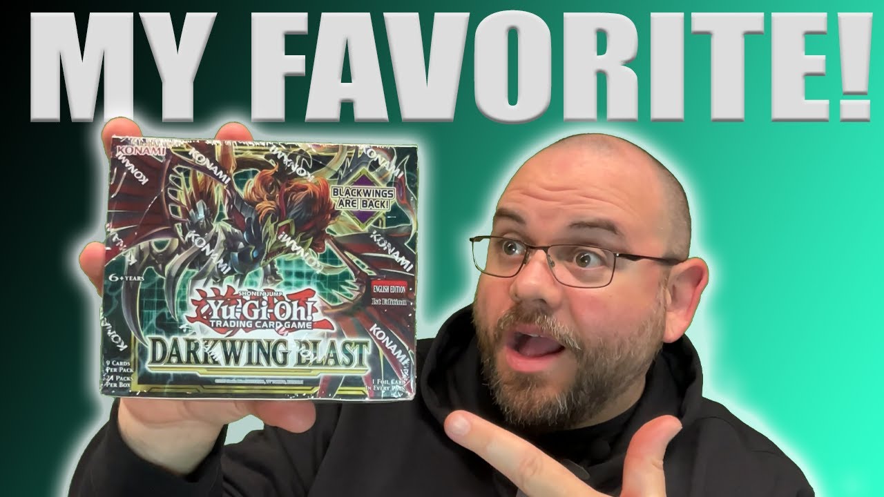 My Favorite Set of 2022! Yugioh Darkwing Blast Pack Opening!