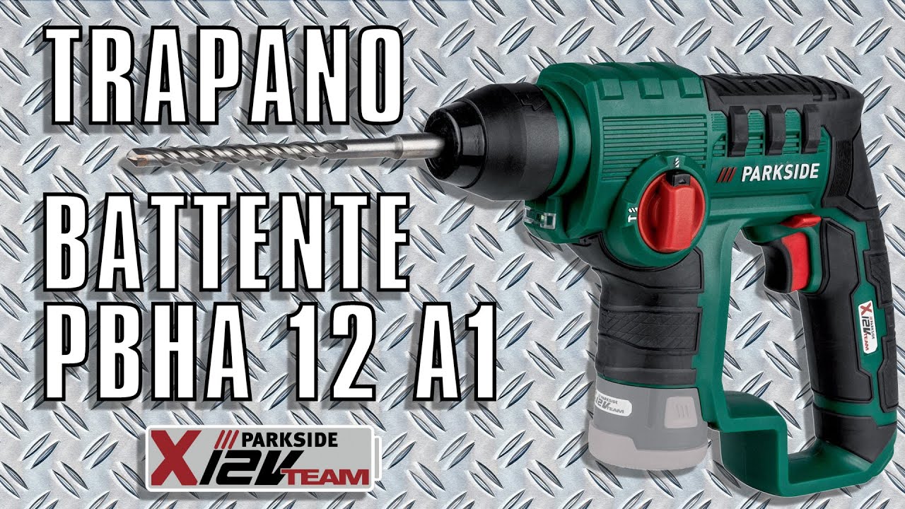 Trapano Battente 12V Tassellatore Ricaricabile PARKSIDE PBHA 12 A1