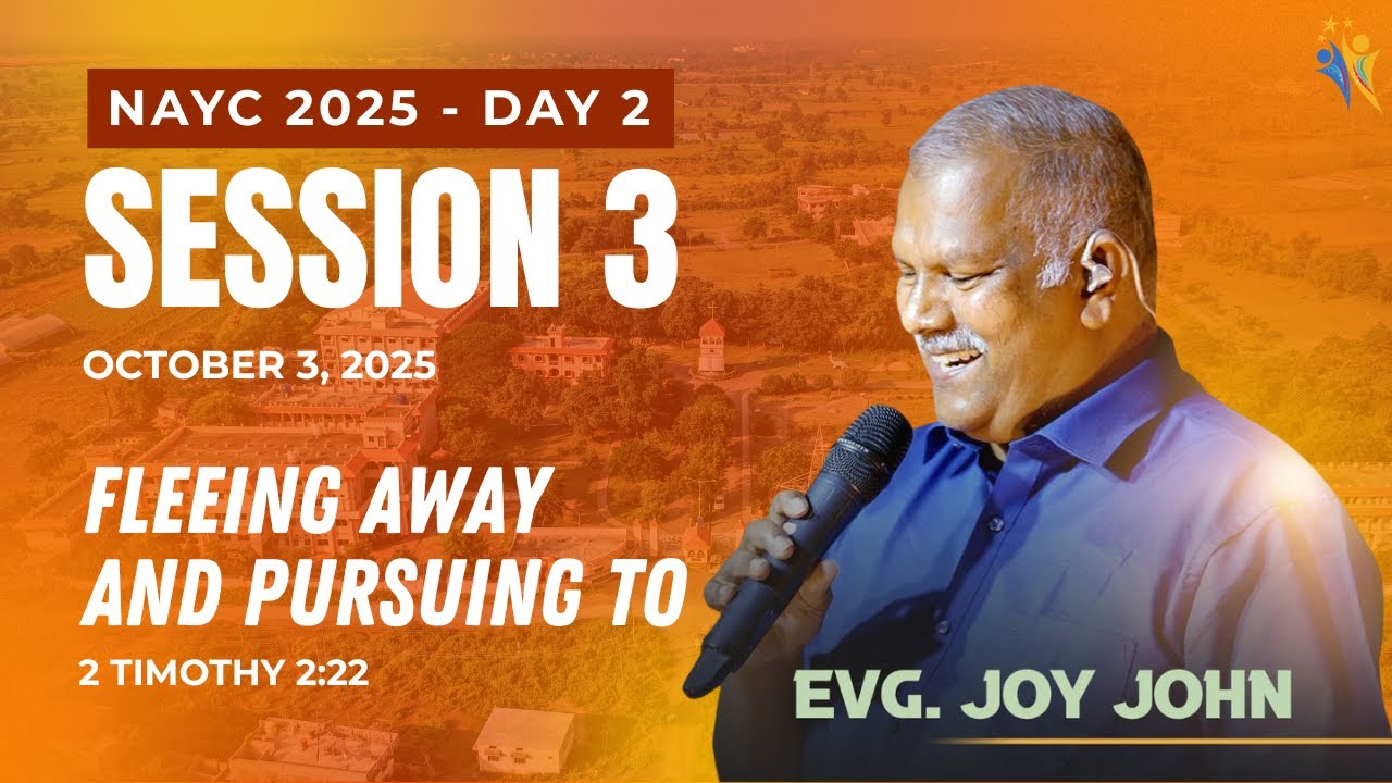 2nd National Assemblies Youth Conference, Nagpur 2025 Day 02 | Session 03 | Evg. Joy John | Live