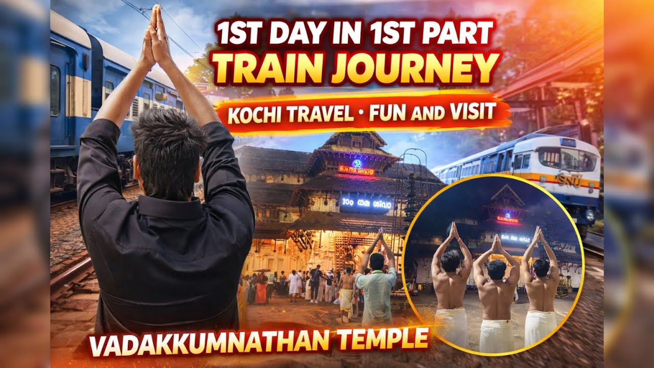 Kerala Vadukkumnathan temple🌴❤️