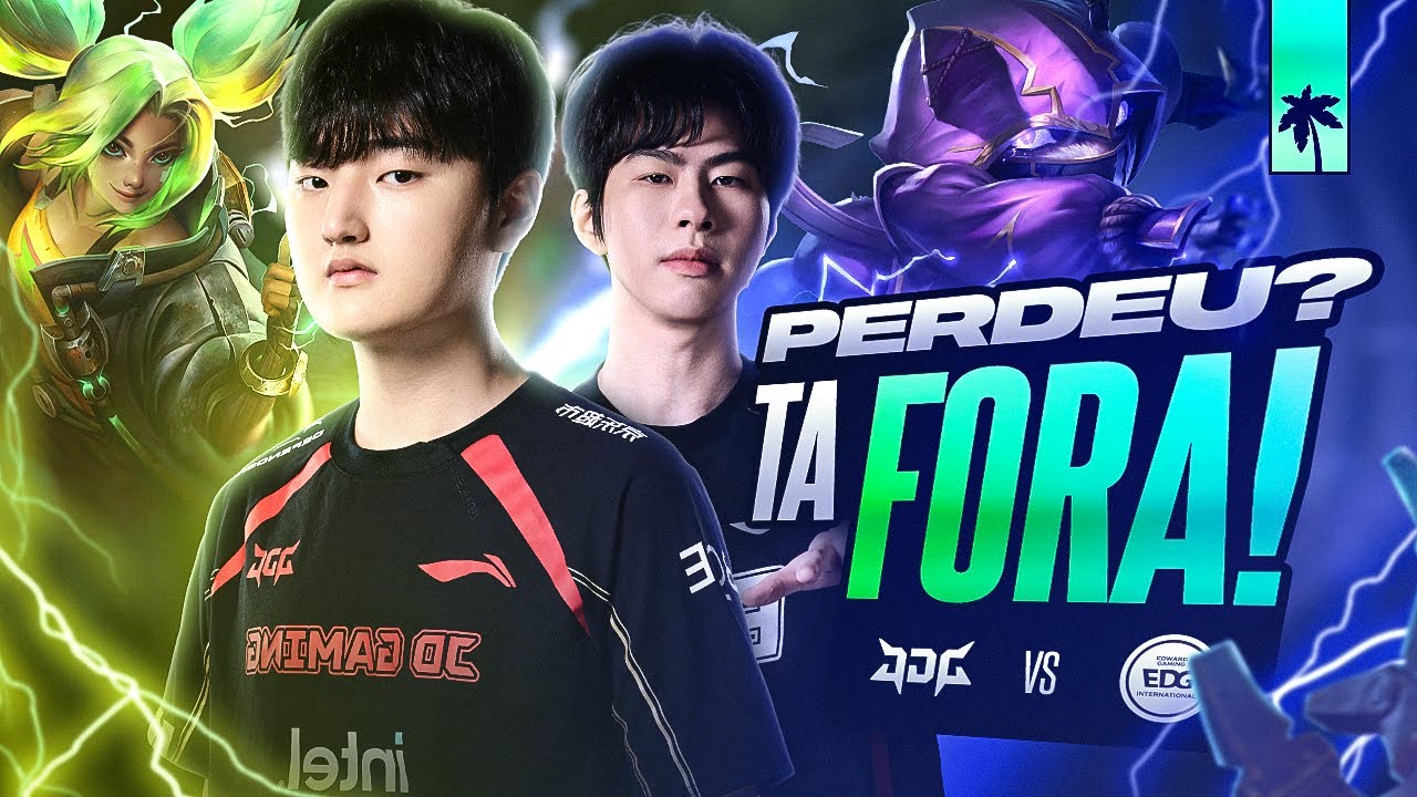 JDG vs EDG: O PEYZ PODE SALVAR A JDG DA ELIMINAÇÃO? | Ilha das Lendas