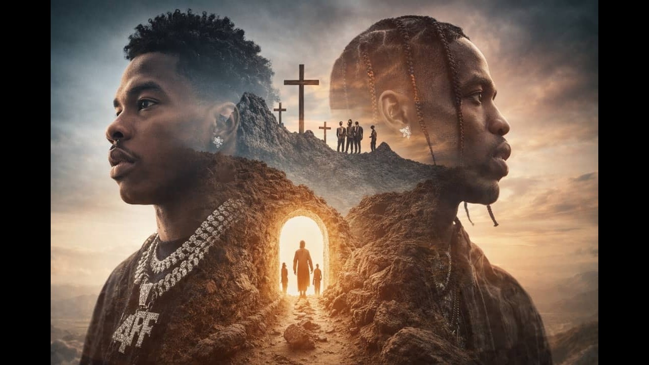 Lil baby ft Travis Scott - The Battle of the Mind(official lyrics video)