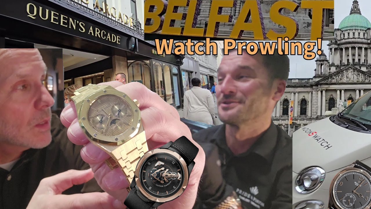 ЧАСЫ В БЕЛФАСТЕ! (Rolex, Lunn's, AP, Pride & Pinion, Ulysse Nardin, Swatch, Omega)