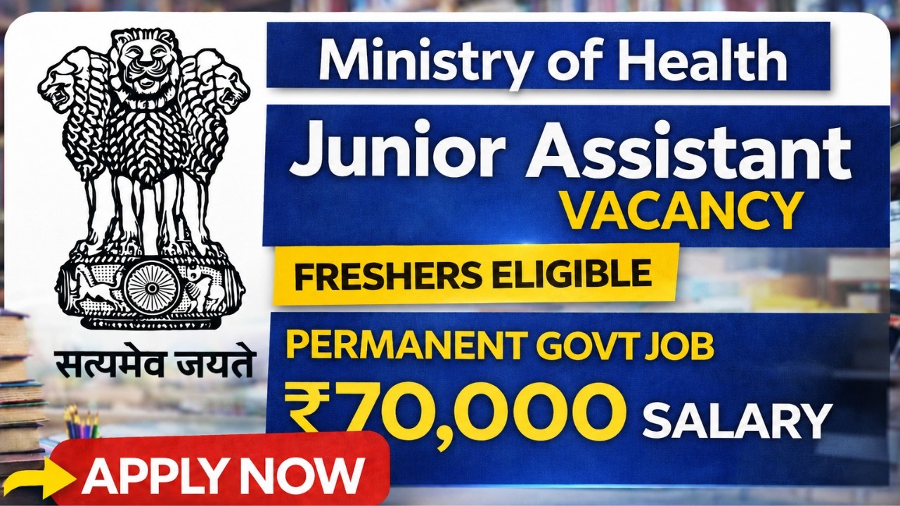 Assistant Vacancy Notification 2026 | Eligibility | Salary | Apply Process | Full Details