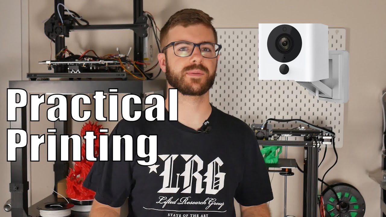 Practical 3D Printing | Wyze Security Camera Wall Mounts
