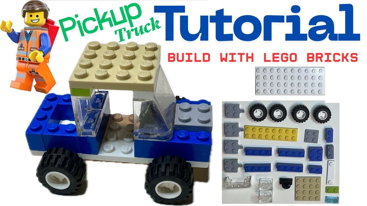 How to Build a Pickup Truck with Lego Bricks