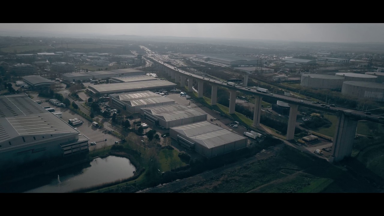Queen Elizabeth II Bridge - Dartford Crossing 4K Cinematic