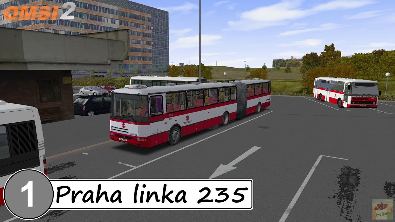 OMSI 2 #1 - Praha linka 235 - Karosa B961