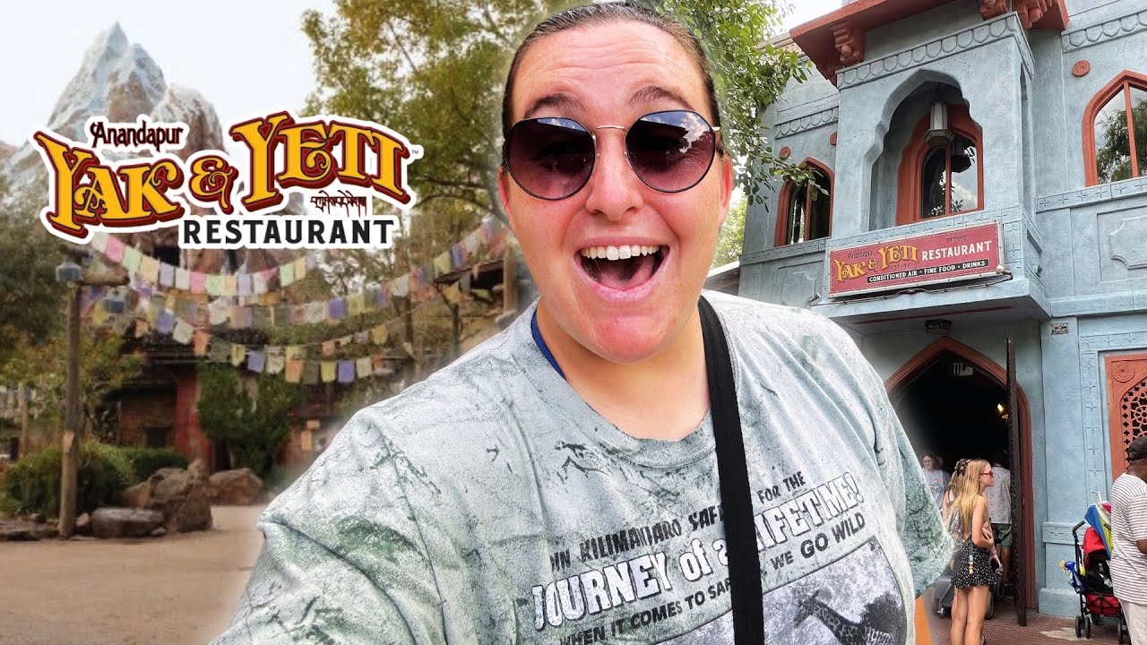 THE BEST RESTAURANT IN ANIMAL KINGDOM- YAK & YETI | Disney Dining Review