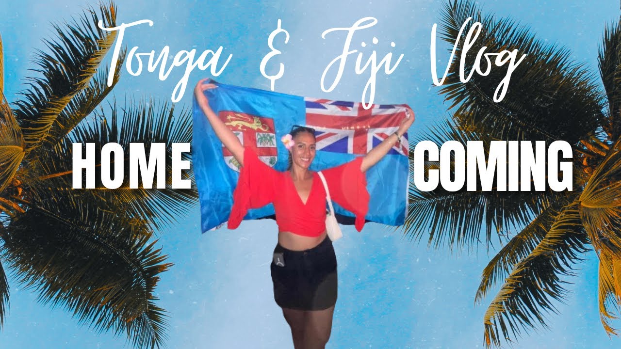 Быстрая поездка домой 🇹🇴 | Возвращение домой на Фиджи в 2025 году 🇫🇯✨
