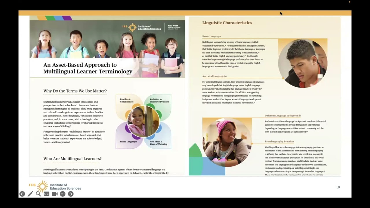 Unpacking the Diversity of Multilingual Learners and Communities (REL West)
