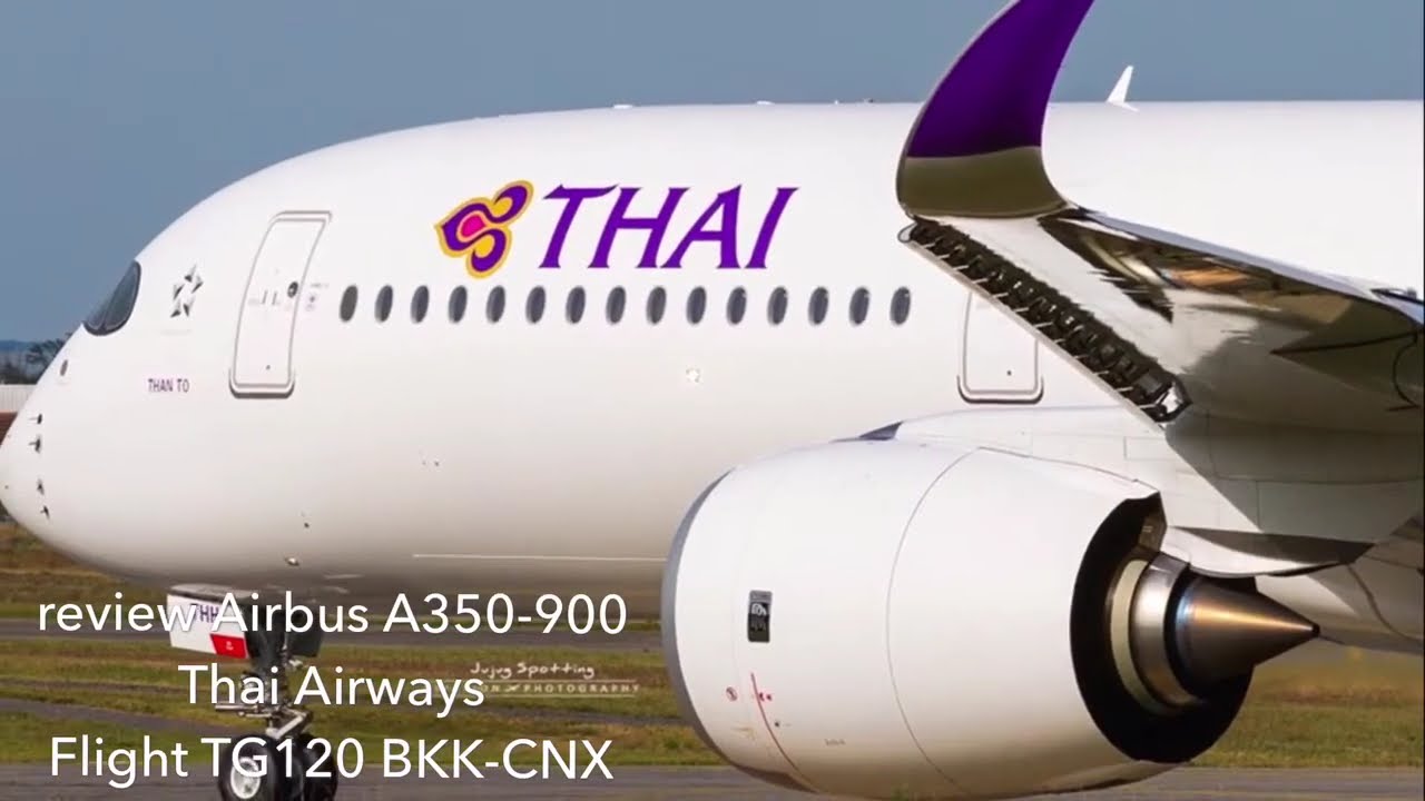 มิกซ์เดินทาง EP.1 รีวิวเต็มๆ Airbus A350-900 XWB flight TG120 BKK-CNX || MIXKPW