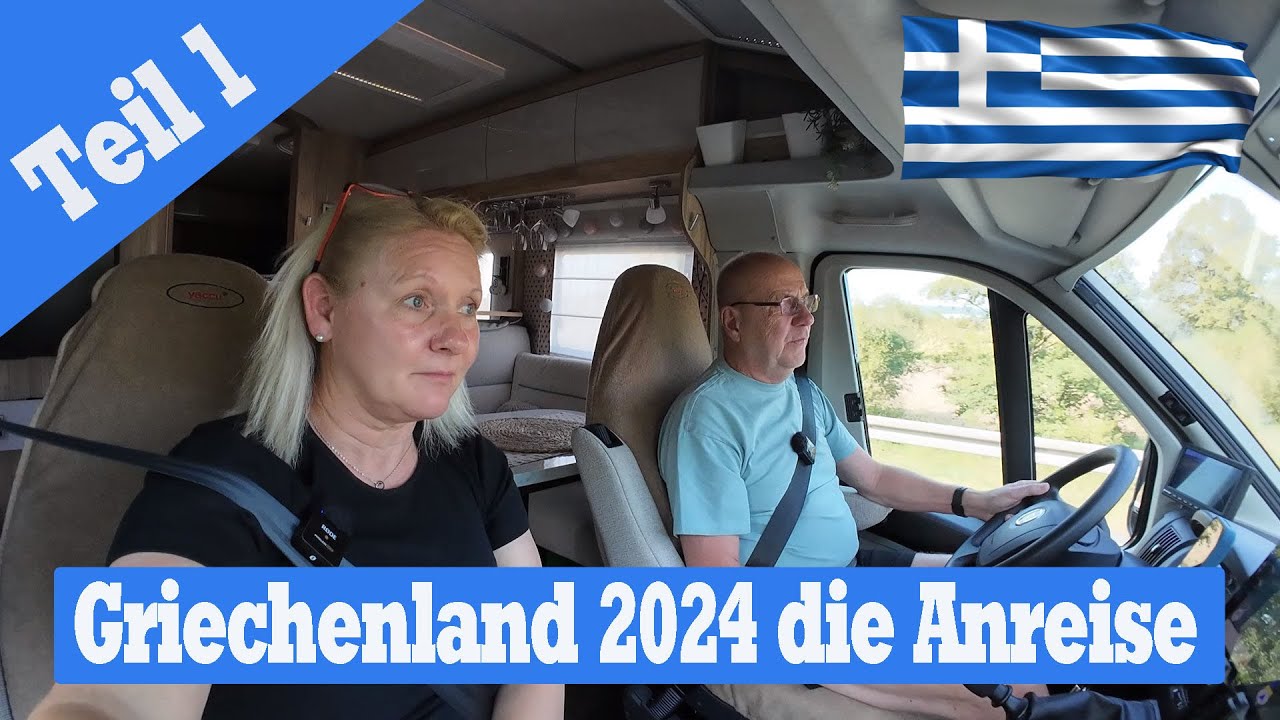 Vlog1  Wohnmobilreise nach Griechenland im September 2024 ,unsere ersten zwei Zwischenstopps