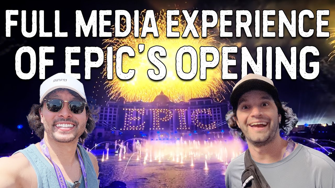 What It’s Like to be Media at Epic Universe’s Grand Opening Ceremony