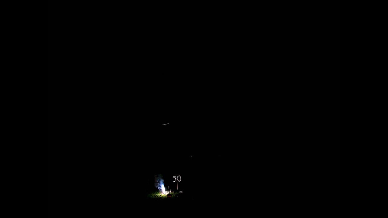 Kleines Geburtstags Feuerwerk