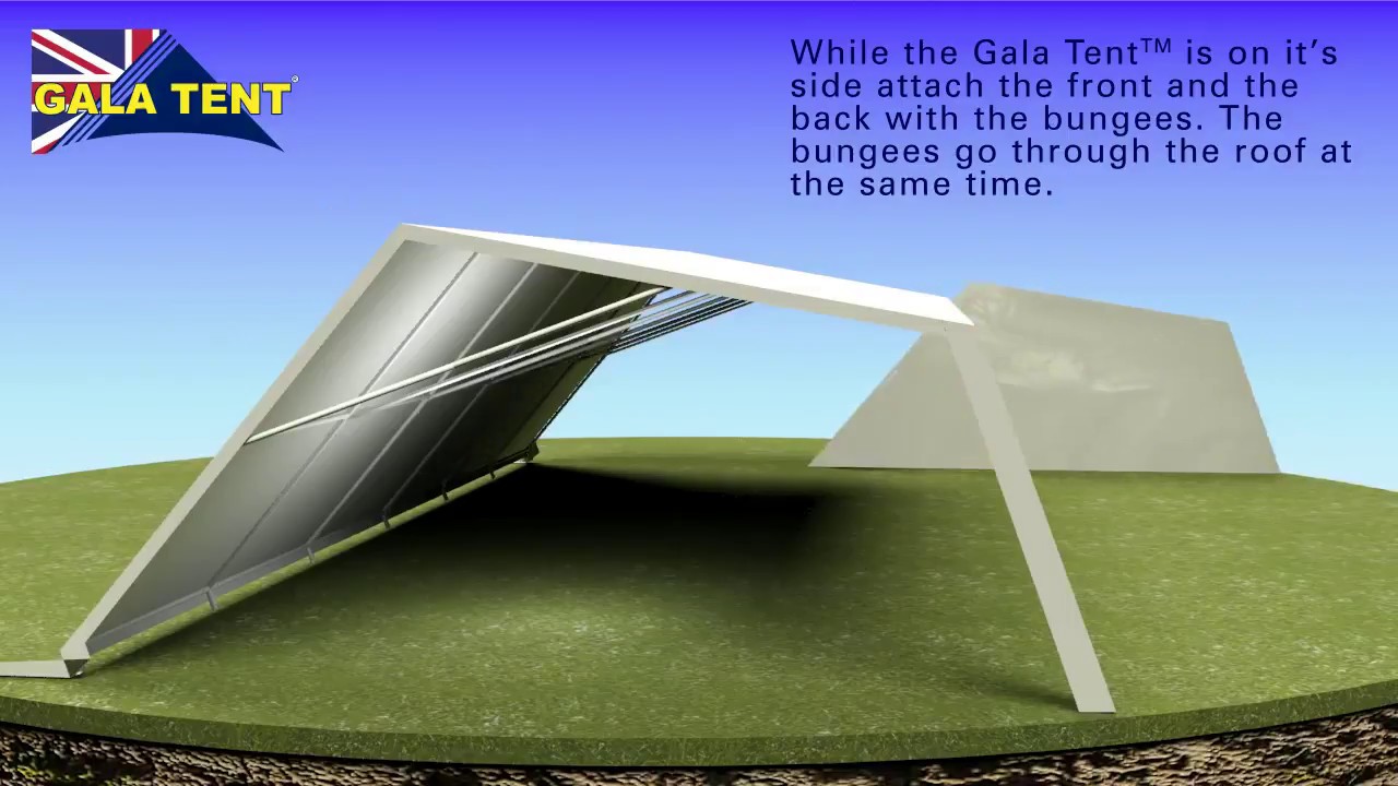 How to Assemble the 6m x 12m Gala Tent Classic PE Marquee Perfect for Outdoor Events & Celebrations