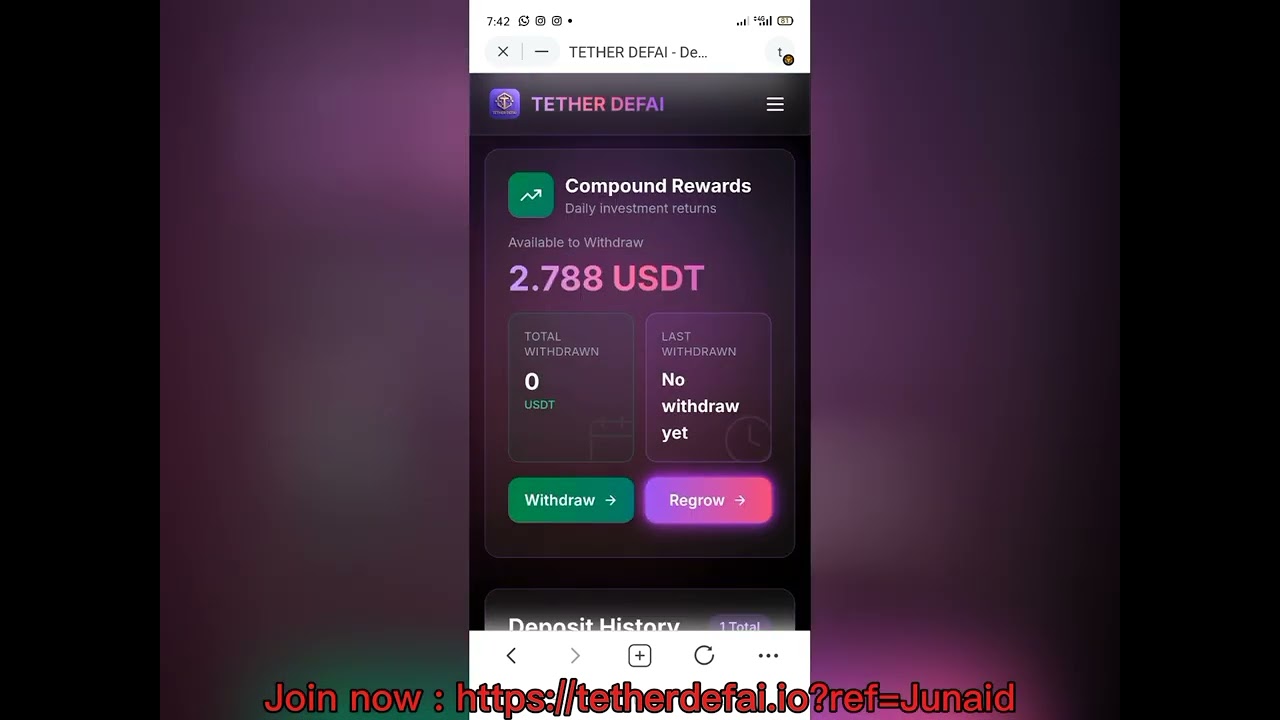 Tether Defai Live Withdrawal Proof | 19 December 2025 | Real Payment Received