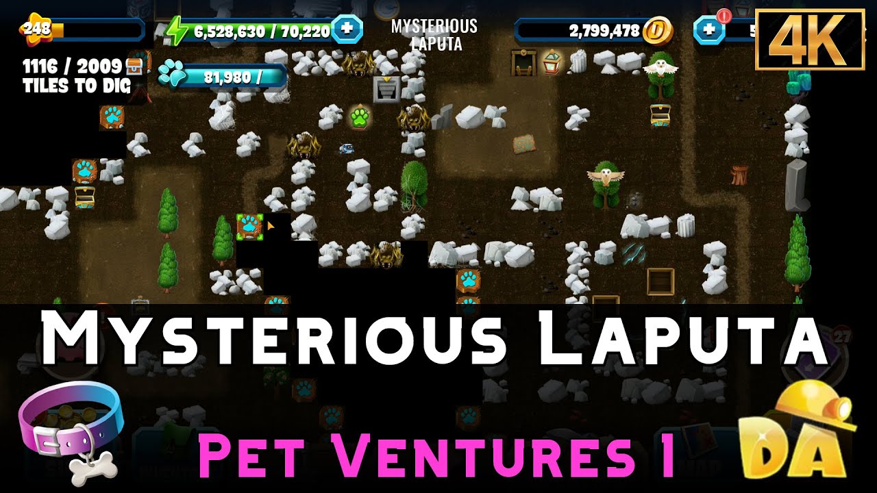 Mysterious Laputa | Pet Ventures 1 | Diggy's Adventure