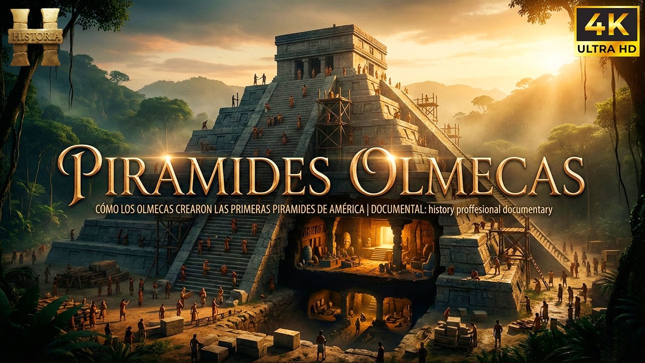 CÓMO LOS OLMECAS CREARON LAS PRIMERAS PIRAMIDES DE AMÉRICA | DOCUMENTAL