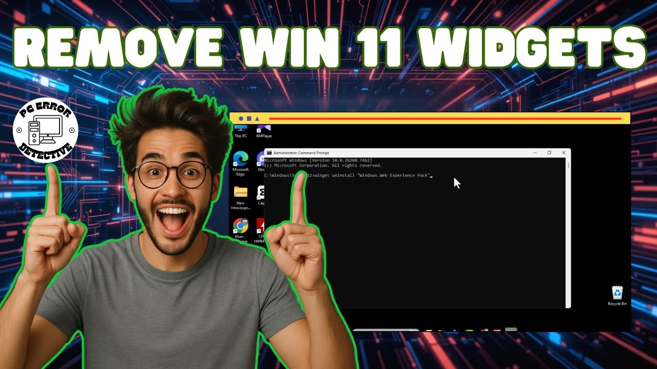 Как удалить виджеты из Windows 11 | Очистка панели задач (2026)