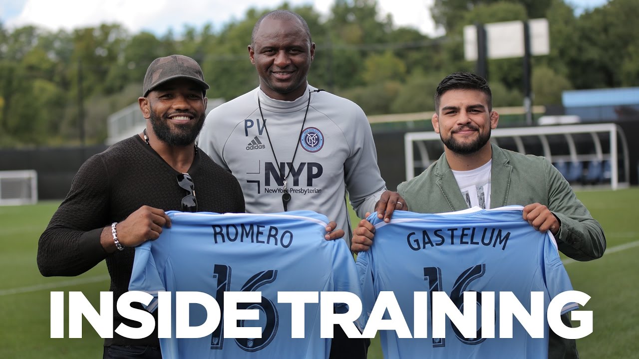 UFC visits, Patrick Vieira gives life advice | INSIDE TRAINING 24