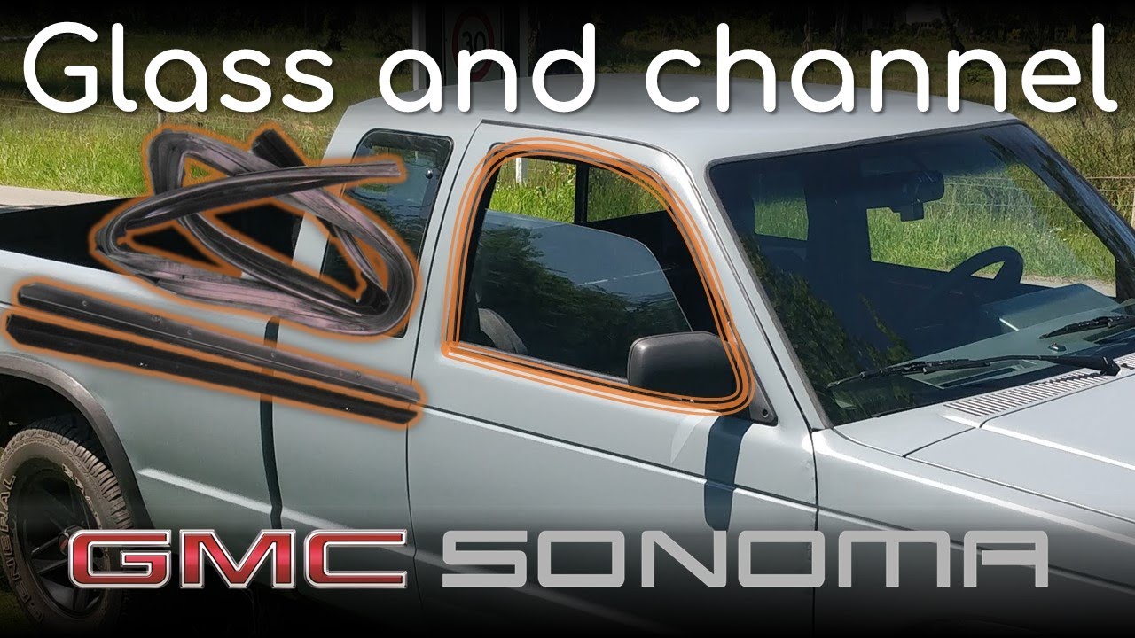 Ep. 53 - How to install door glass and channels | 1991 GMC Sonoma ST