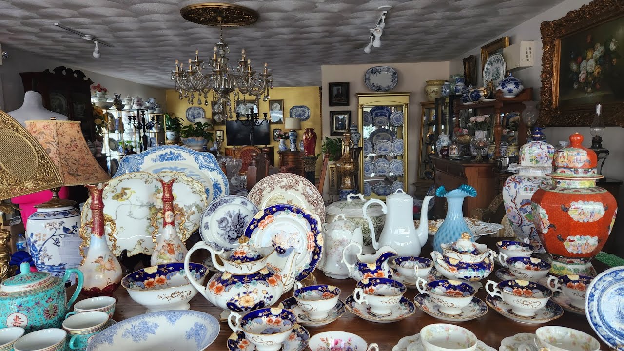 Rare English Porcelain / Porcelain repairs and how to identify Transferware & Hand Painted & both 🎀