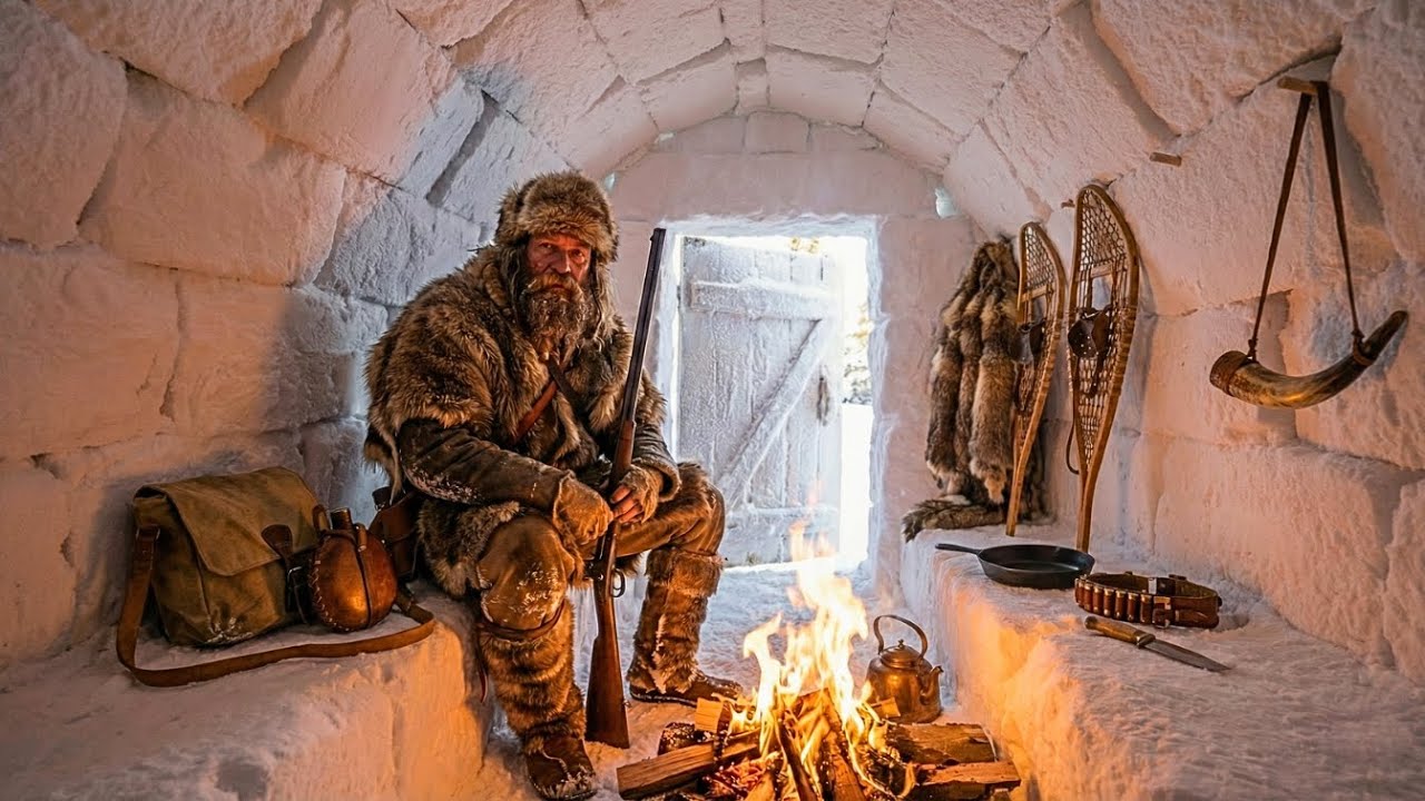 They Laughed at His “Snow-Pit Shelter” — Until It Held Heat Better Than a Cabin