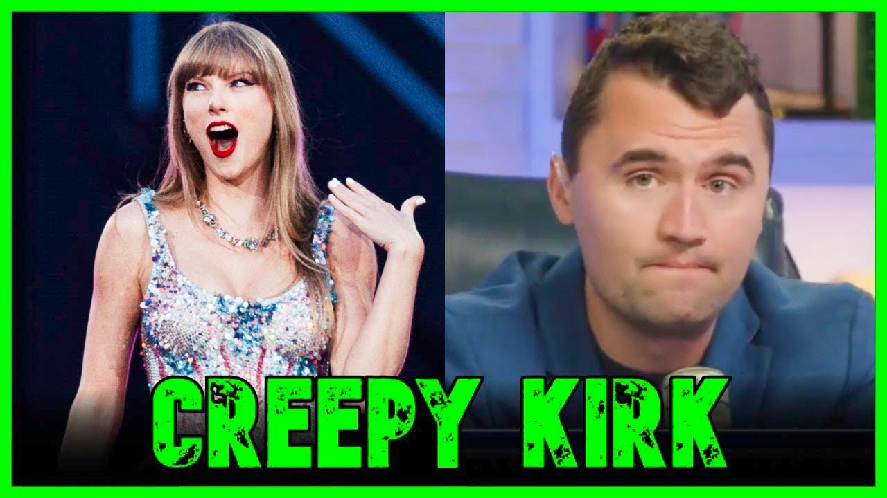 ‘SUBMIT TO YOUR HUSBAND’: Creepy Weirdo Charlie Kirk ATTACKS Taylor Swift | The Kyle Kulinksi Show