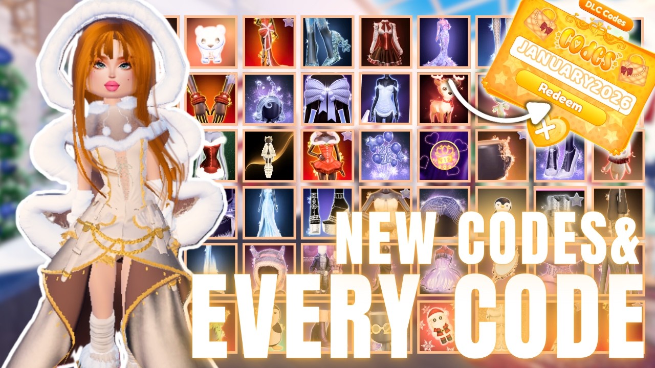 *НОВЫЕ КОДЫ* ​​И ВСЕ РАБОЧИЕ КОДЫ В ИГРЕ DRESS TO IMPRESS | ЯНВАРЬ 2026 #roblox #dresstoimpress