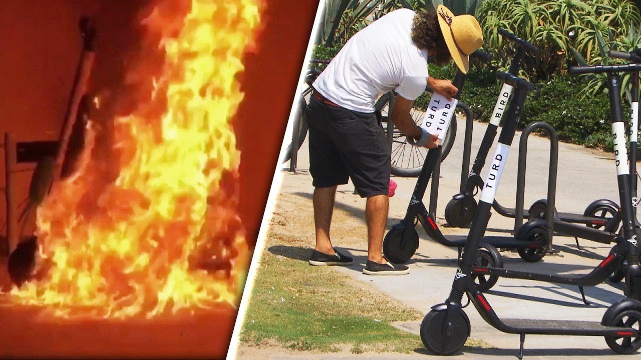Why People Are Throwing Away Scooters Across the Country