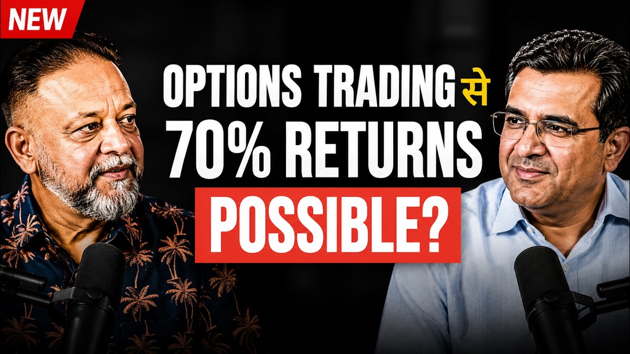 Secret Option Selling Strategy Generating 70% Returns in USA | @GSpaji | Sanjay Kathuria Podcast #73
