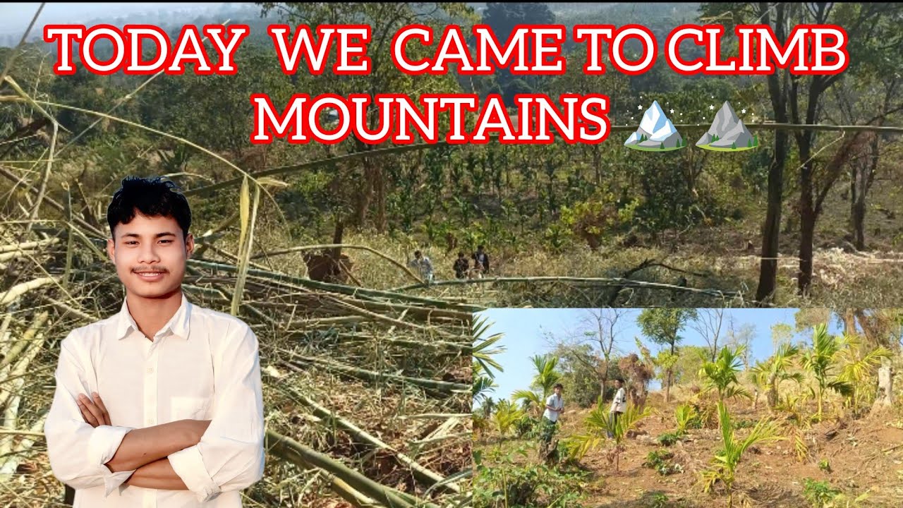 I have come to the mountains for the first time, I like it very much guys ⛰️🏞️