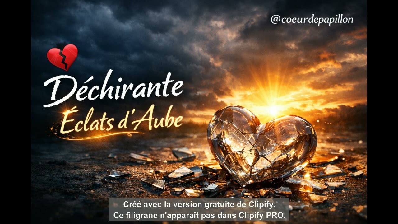 Déchirante & Éclats d'Aube – Poésie sur un cœur brisé, la douleur et la renaissance
