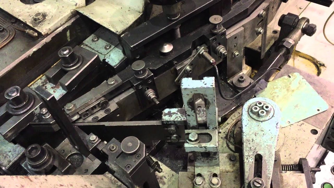 11079 Saspi Model GEV-4 High Speed Flat Die Thread Roller