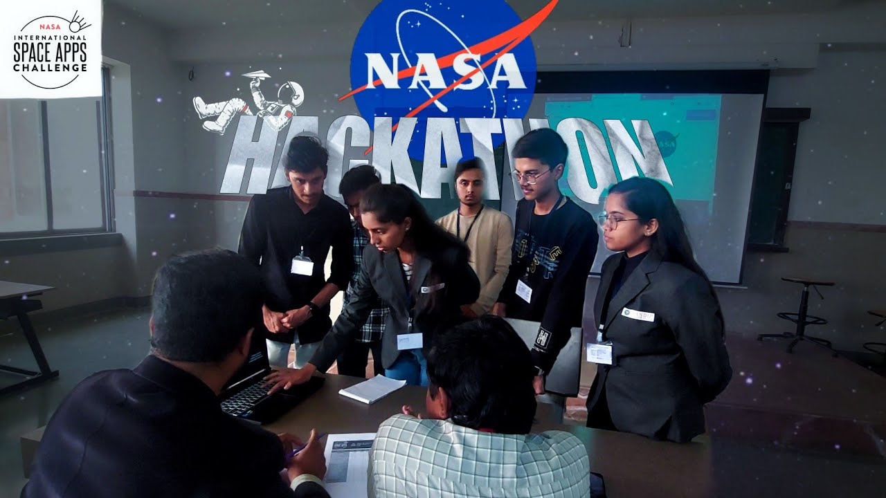 Nasa Space Apps Challenge at Sandip University In Nashik 🚀| Mayur Bari vlogs