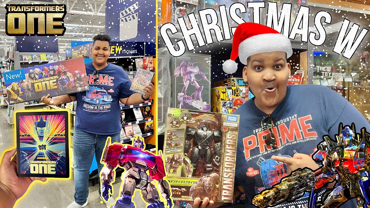 A CHRISTMAS EVE TOY HUNT SURPRISE! | TRANSFORMERS ONE 4K STEELBOOK ARRIVES! [Teletraan Toy Hunts 32]