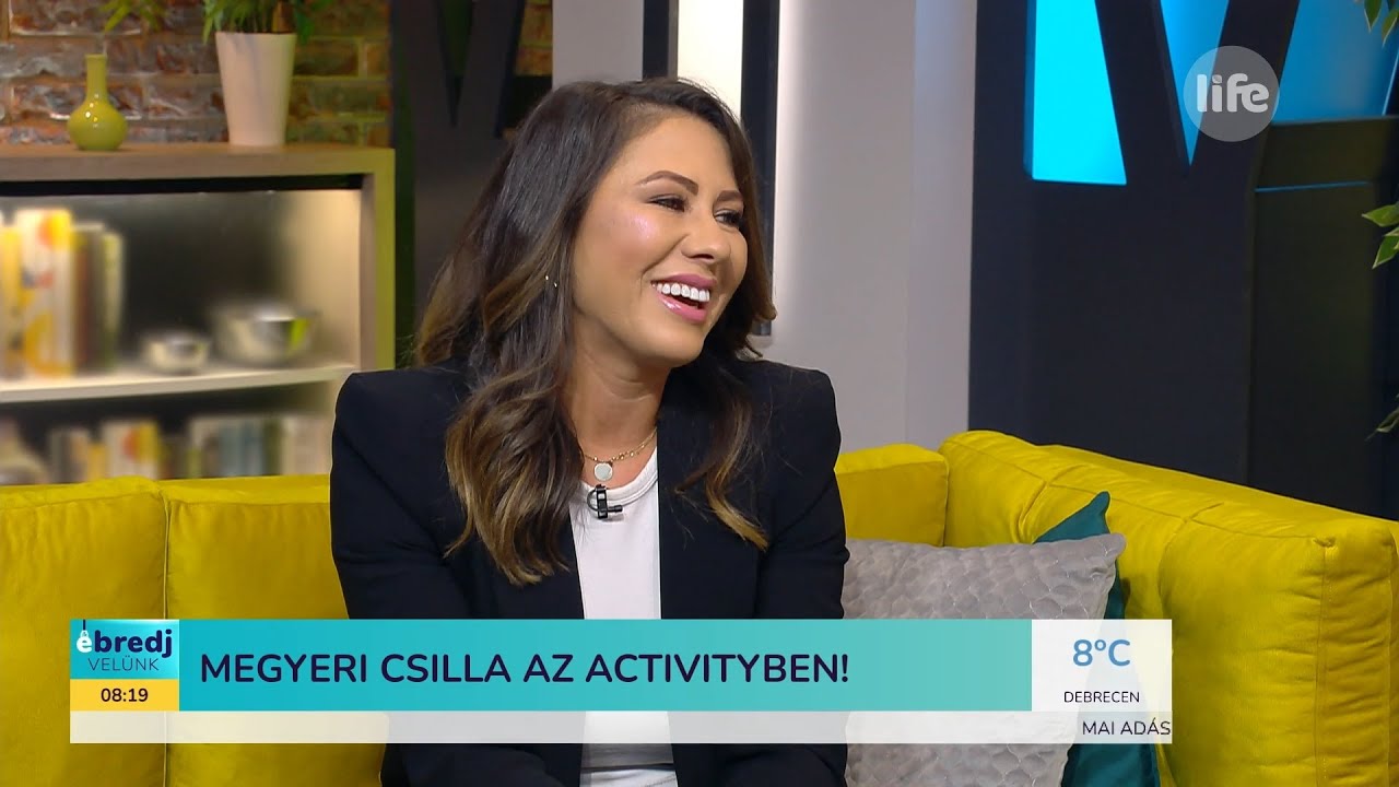 Van Goghi technikával rajzolt az Activityben Megyeri Csilla!