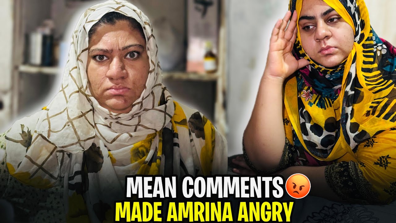 Amrina Got Angry | Mean Comments 💔 | Amara With Life