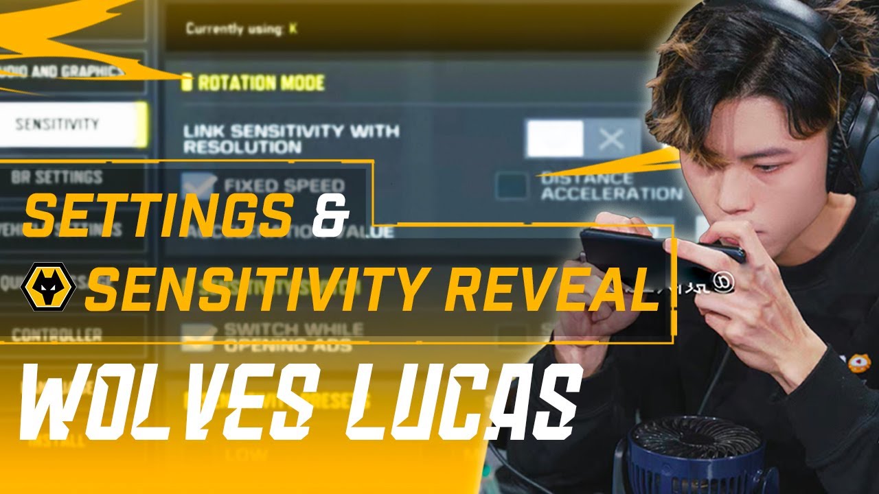 Wolves.Lucas Settings&Sensitivity Reveal #codmobile