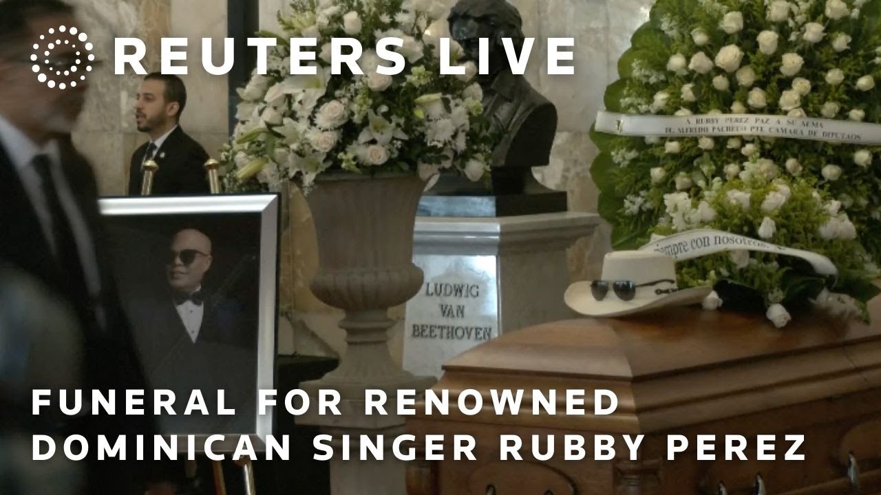 LIVE: Funeral for renowned Dominican singer Rubby Perez
