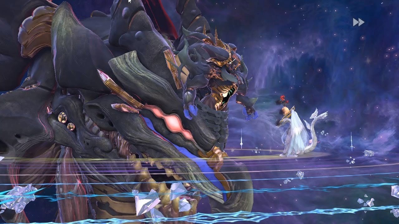 [FINAL BOSS FIGHT] World Of Final Fantasy - Exnine Bahamut + True Ending