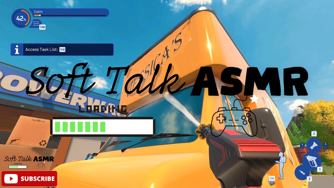 Fall asleep while I play PowerWasher Sim 2 - Episode 1 | BedTime Gaming | Press Start. Power Down