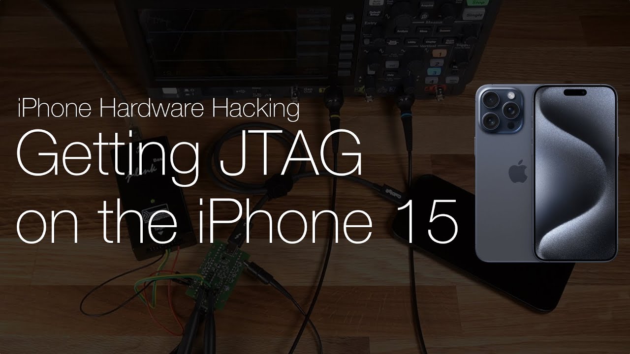 Получение JTAG на iPhone 15