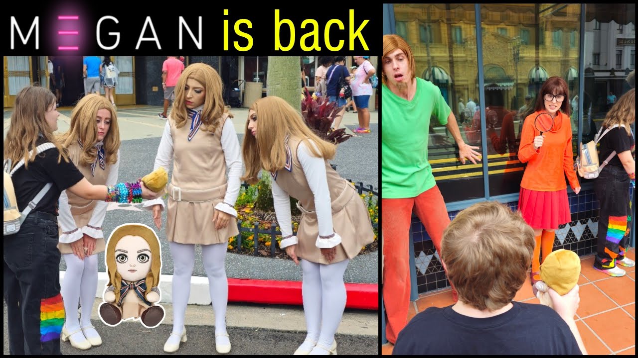 M3GAN the Doll Takes Over Universal Studios Florida!